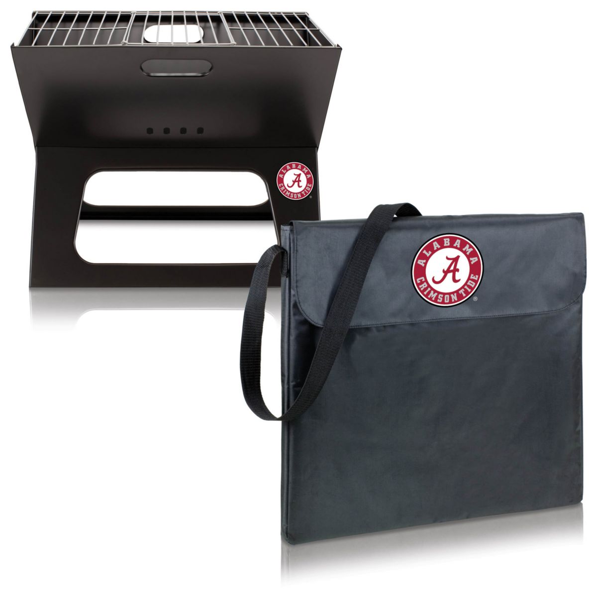 Гриль Picnic Time Alabama Crimson Tide Portable X-Grill Picnic Time