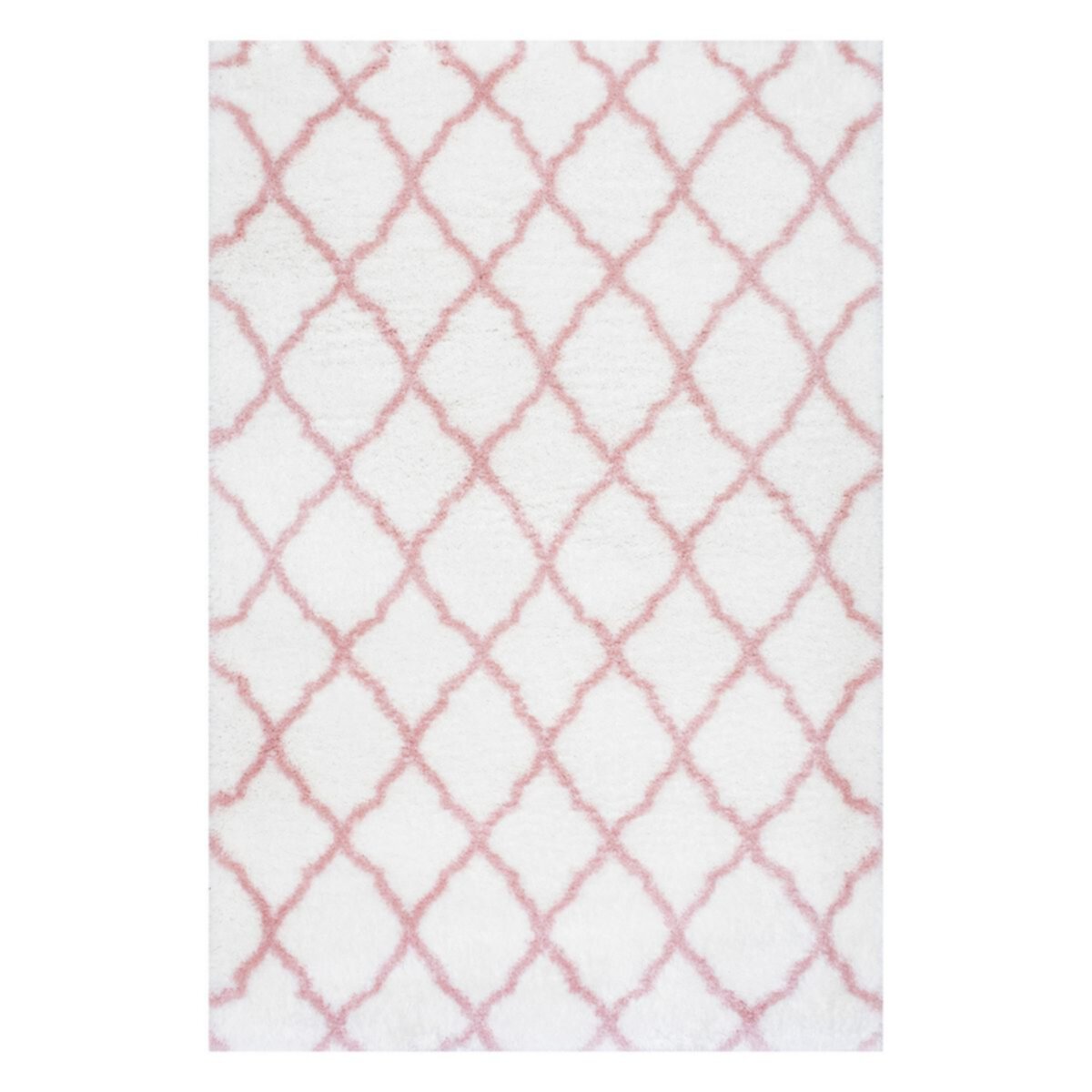 nuLOOM Airy Shag Nelda Lattice Rug NuLOOM