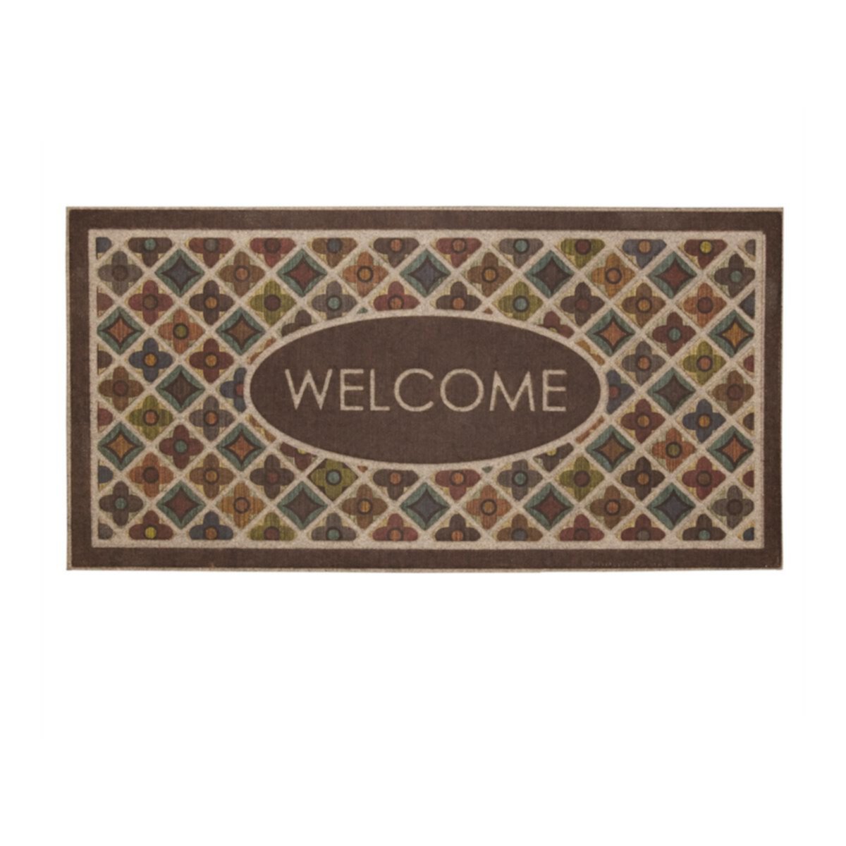 Mohawk® Home Ornamental Flowery Tiles Entry Mat Mohawk