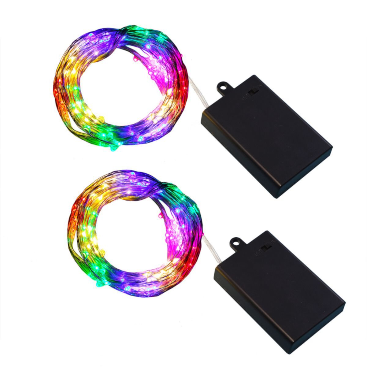 LumaBase Multi Strand Fairy String Lights - Многоцветный (набор из 2 шт.) LumaBase