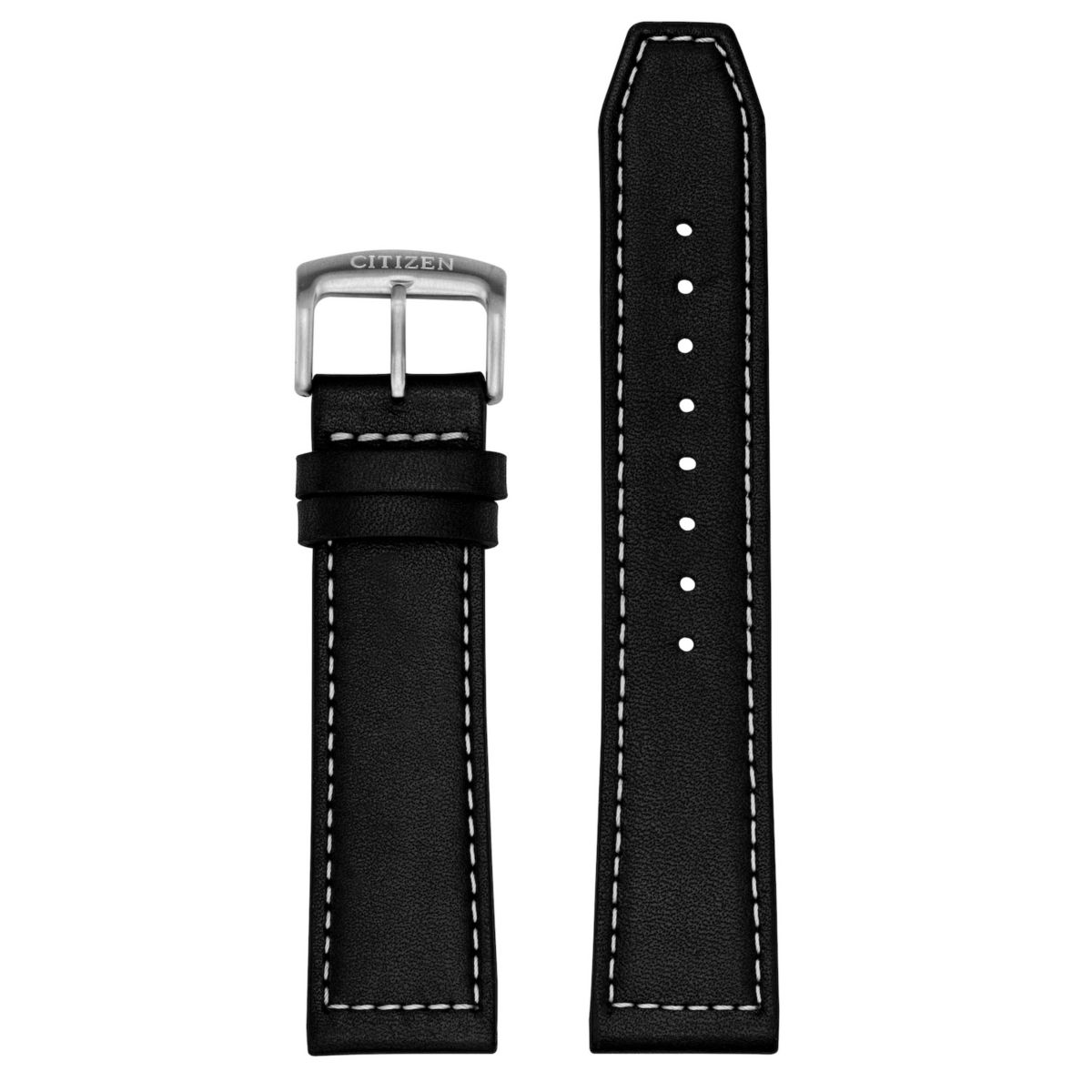 Мужские смарт-часы Citizen CZ Smart 22 мм из черной кожи и нержавеющей стали со сменным ремешком Citizen