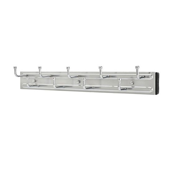 Rev-a-Shelf BRC-14CR 14-дюймовый настенный выдвижной поясной органайзер, хромированный Rev-A-Shelf