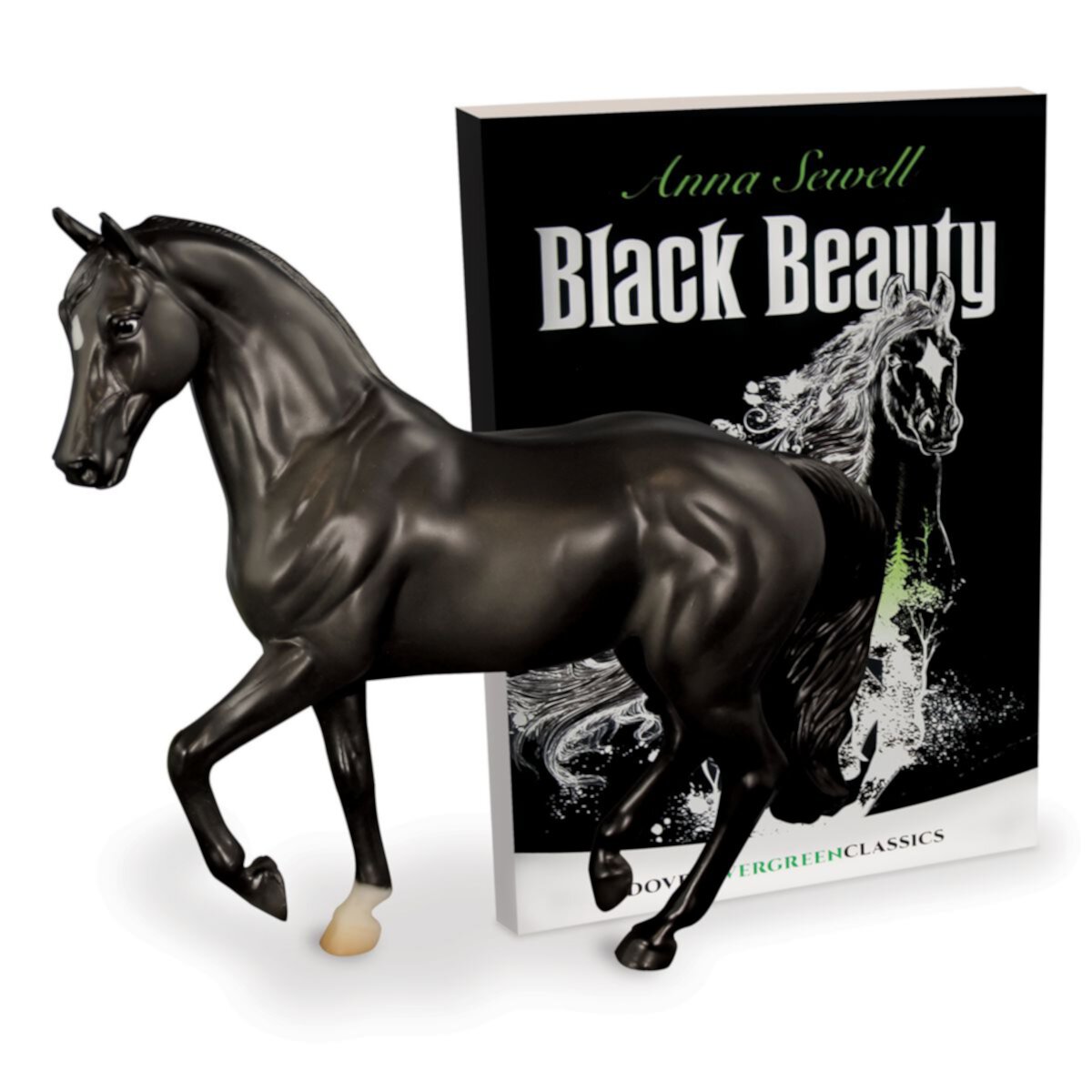 Набор с лошадью и книгами Breyer Classics Black Beauty BREYER