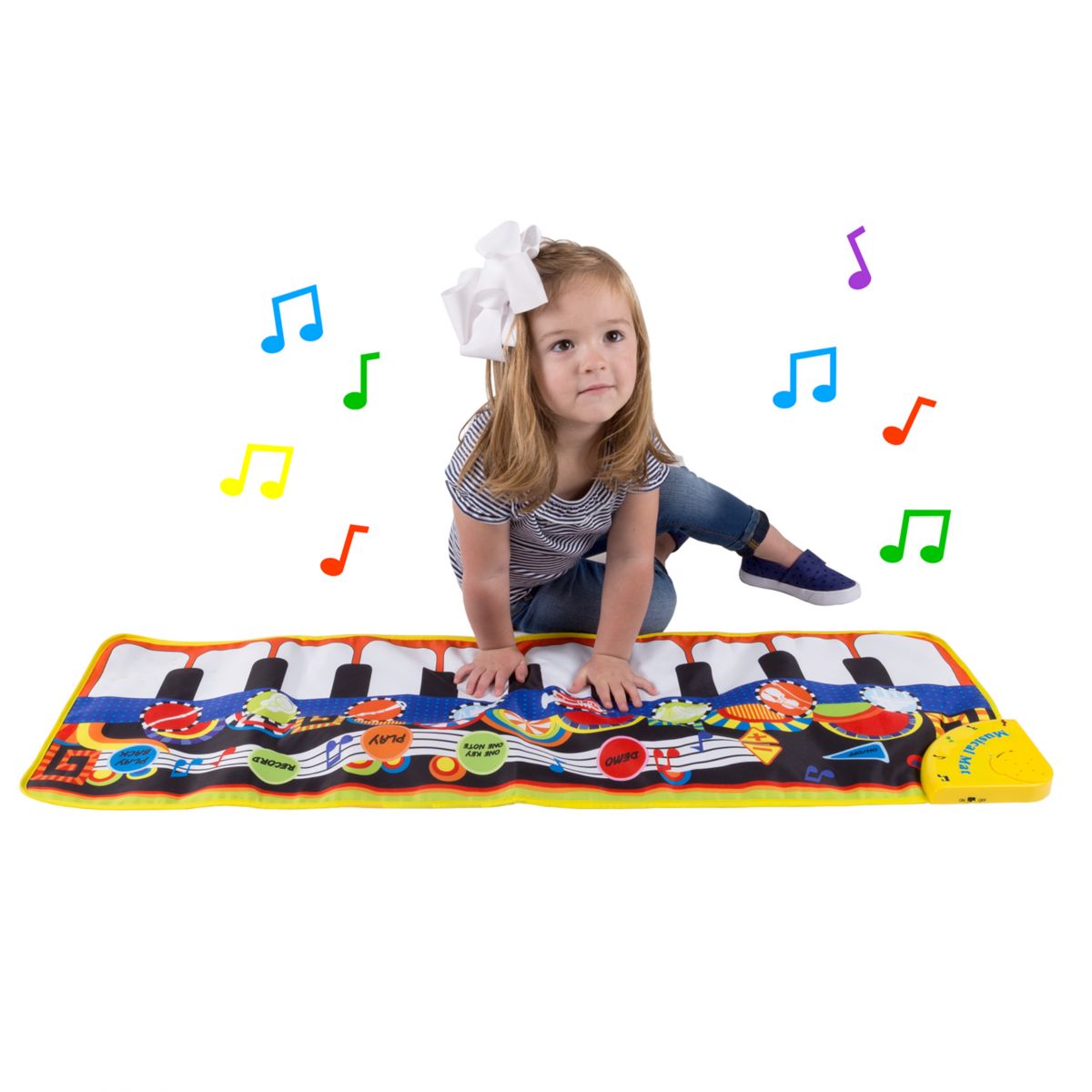 Привет! Играть! Детский степ-коврик для фортепиано Hey! Play!