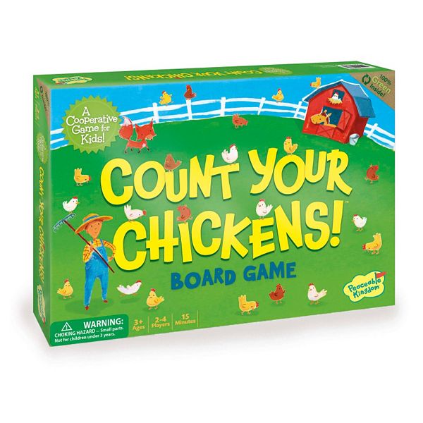 Игровой набор Peaceable Kingdom Count Your Chickens! Peaceable Kingdom