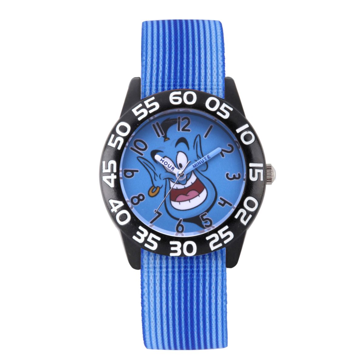 Детские часы для учителей Black Time от Disney's Aladdin Genie Licensed Character