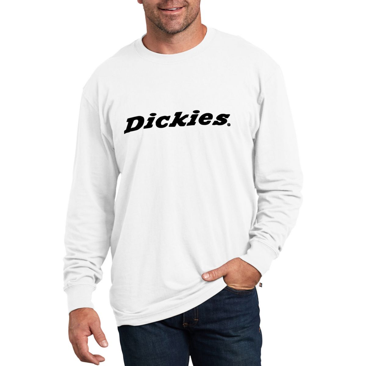 Мужская Хлопковая Футболка Dickies с Логотипом Dickies