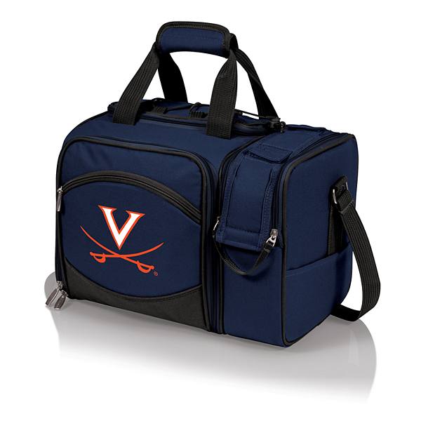 Корзина для пикника Picnic Time Virginia Cavaliers Malibu с набором для пикника, 8 дюймов х 12 дюймов х 16 дюймов Unbranded