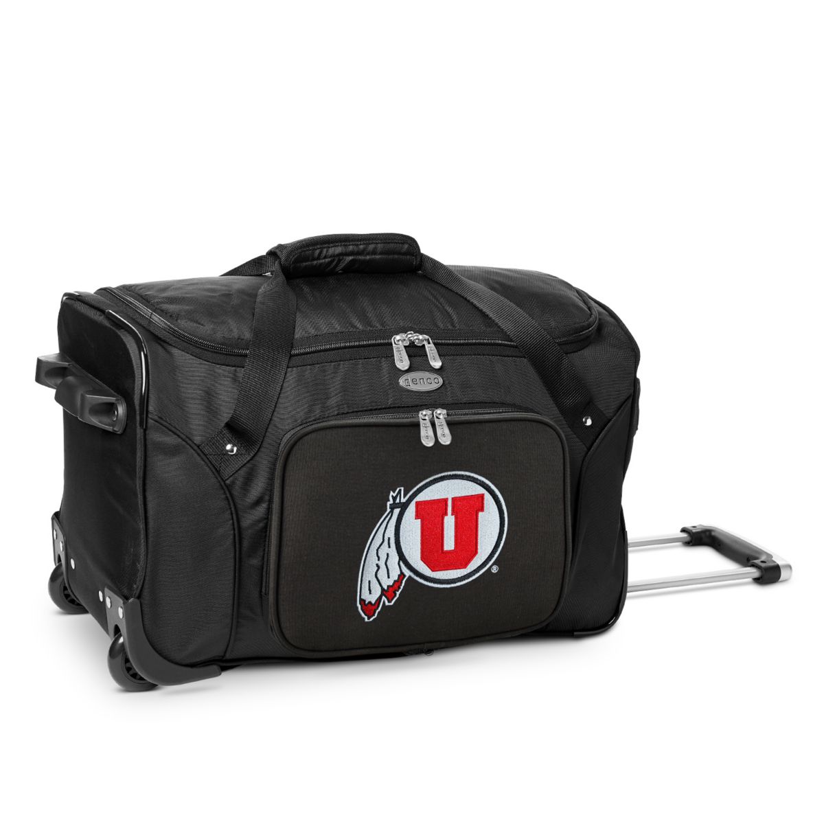 Спортивная сумка Denco Utah Utes на колесиках 22 дюйма Denco