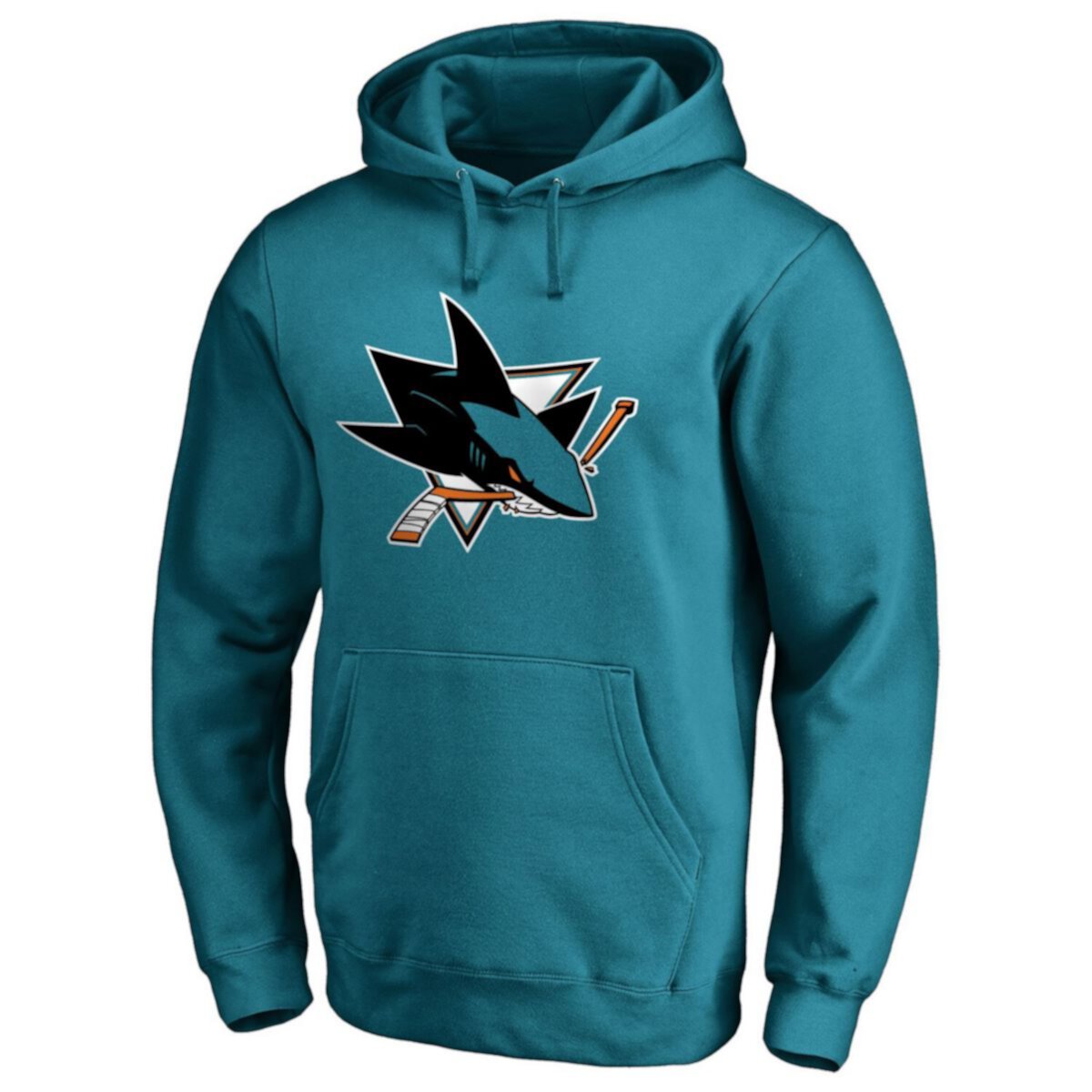 Купить Футболки Мужской пуловер с капюшоном с логотипом San Jose Sharks ...