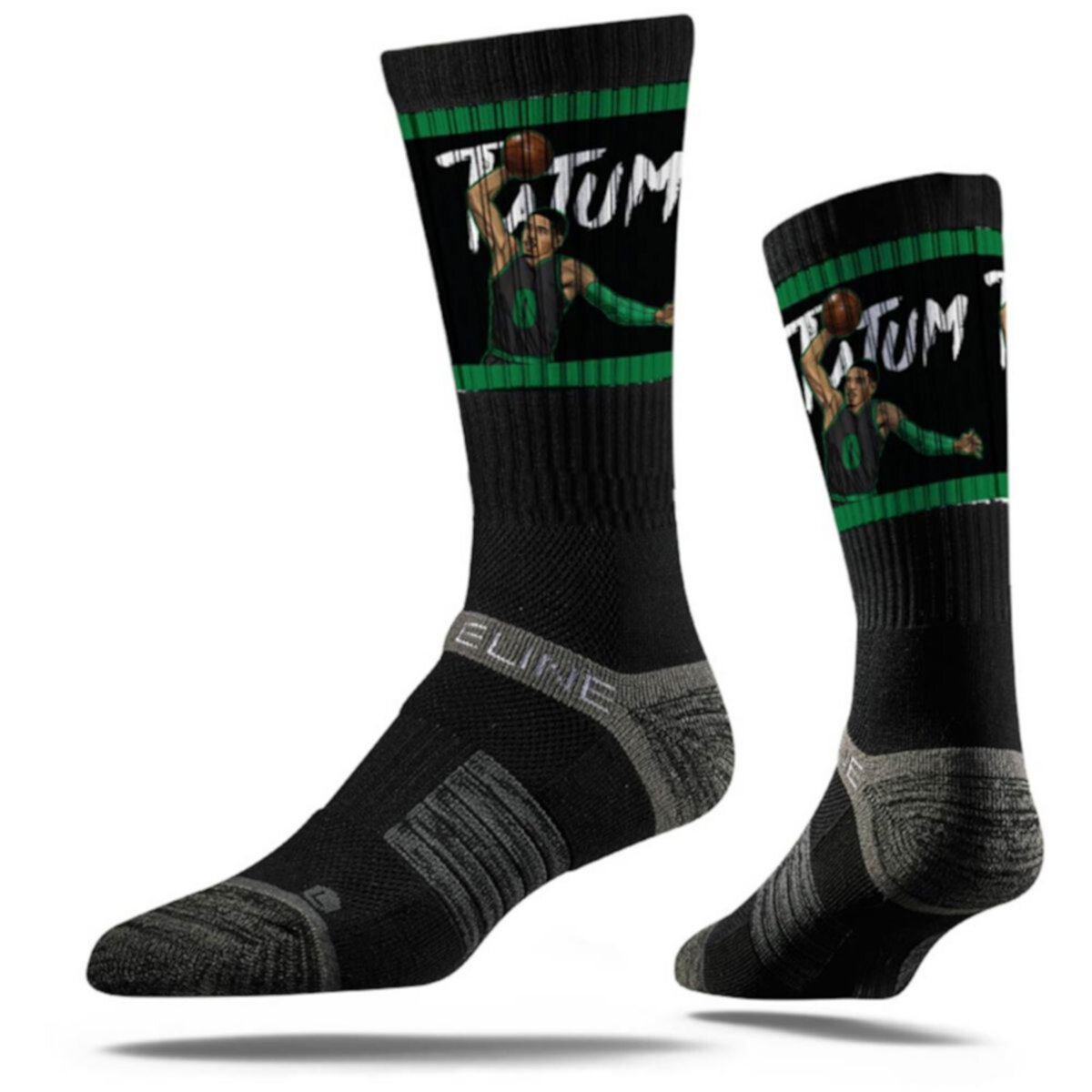Youth Strideline Jayson Tatum Boston Celtics Premium Player Crew Socks Unbranded