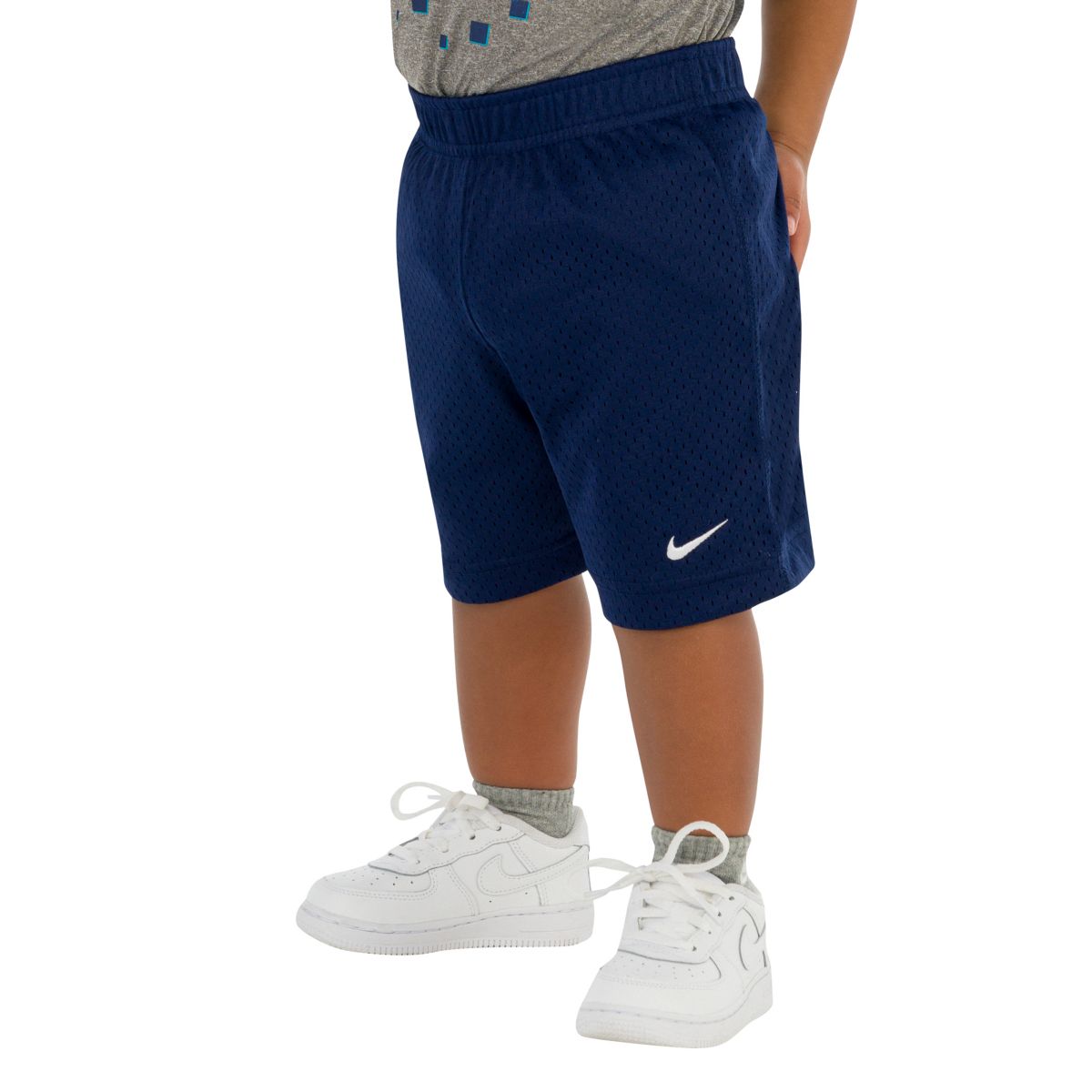 Однотонные сетчатые шорты Nike для малышей Nike