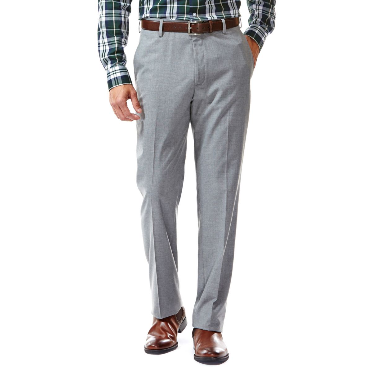 Men's Haggar® Straight-Fit Flat-Front Suit Pants Haggar