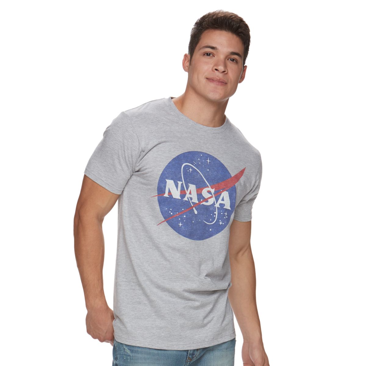 Мужская футболка с логотипом NASA Licensed Character