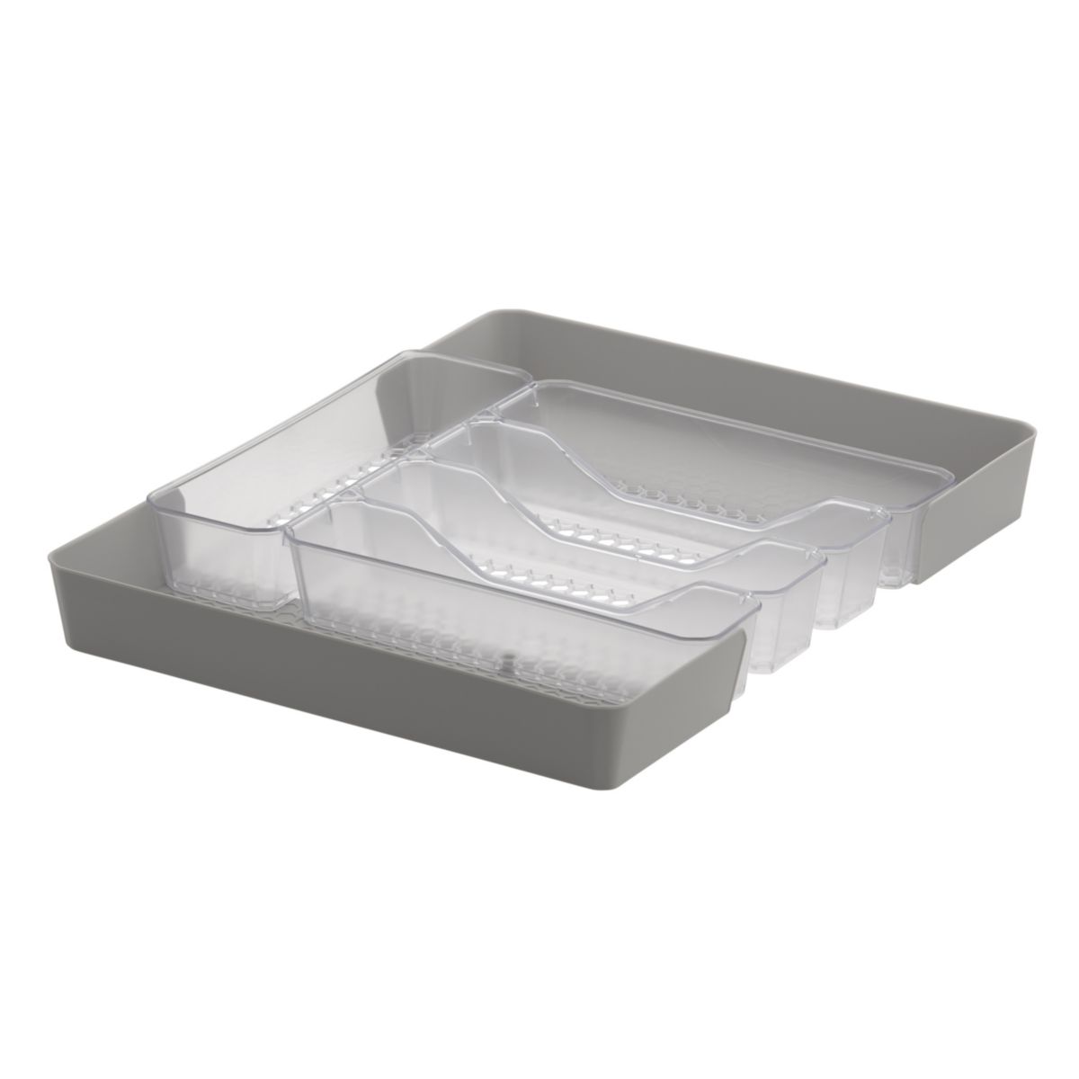 Tovolo Spectrum Diversified Hexa 5-Section Expandable Silverware Storage & Organizer Tray Tovolo