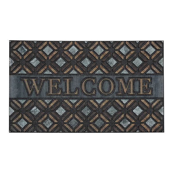 Дверные полотна Mohawk® для дома Kingsley Inlay Welcome Doormat — 18&#34; х 30&#34; Mohawk