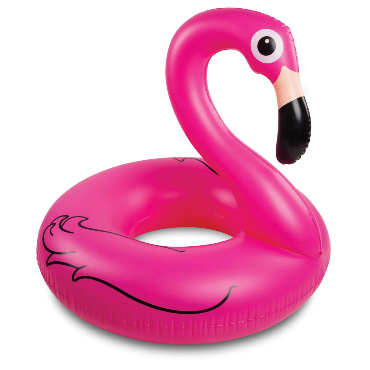 BigMouth Inc. Надувной круг для бассейна с гигантским розовым фламинго BIG MOUTH