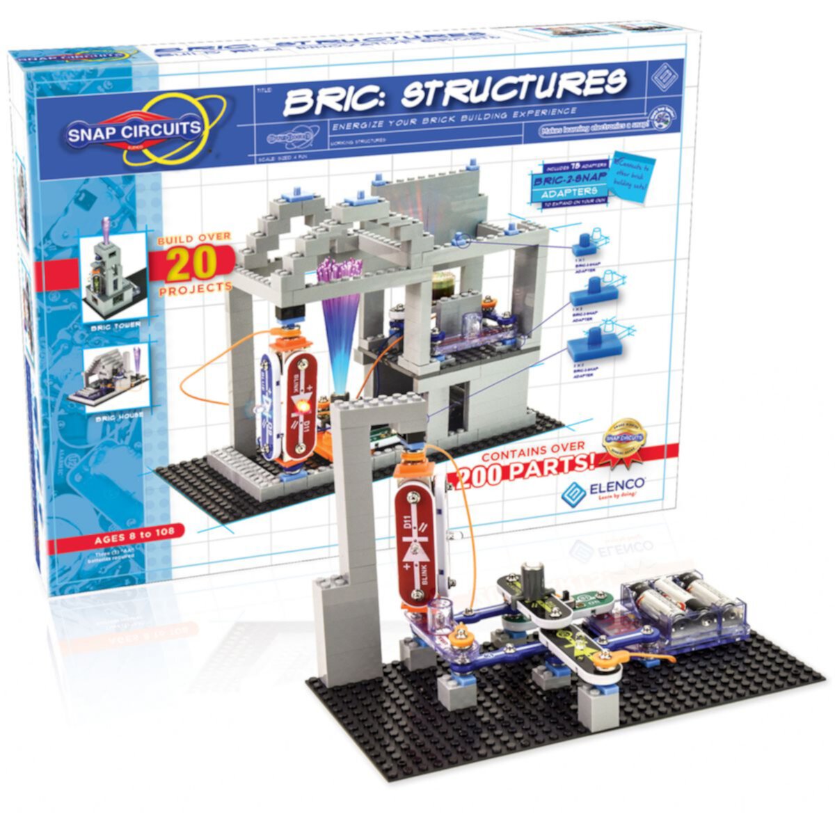 Строительный набор Elenco Snap Circuits BRIC Structures Elenco