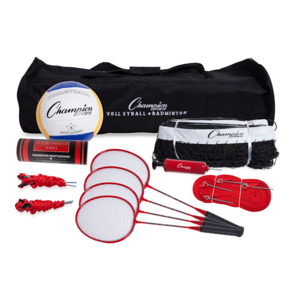 Champion Sports Tournament Series Volleyball/Badminton Set Champion Sports