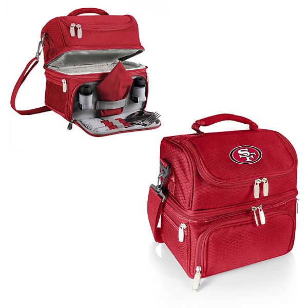 Сумка для ланча Picnic Time San Francisco 49ers Pranzo 7-ми предметный комплект с изоляцией Picnic Time