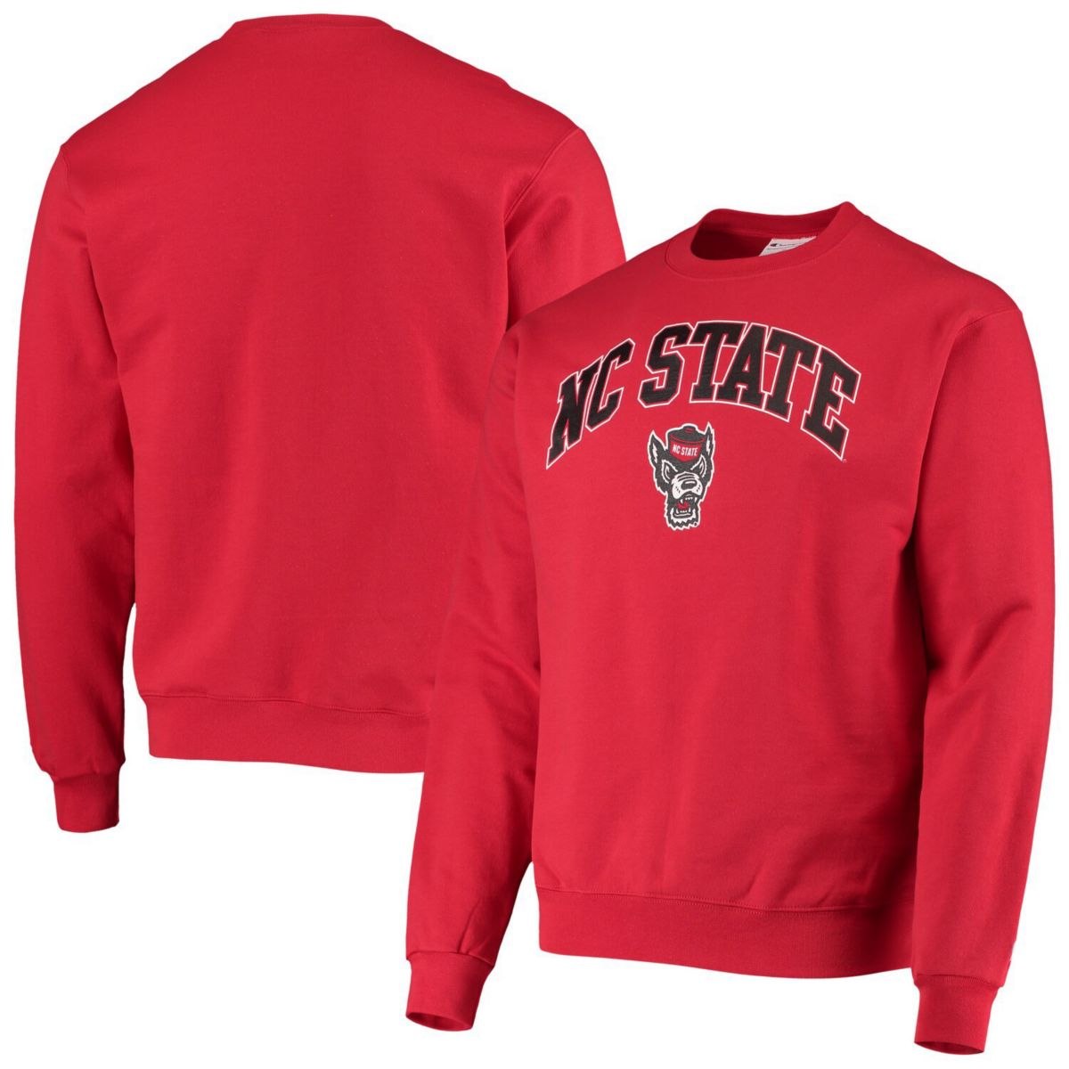 Мужская классическая пуловерная толстовка Champion® Red NC State Wolfpack Campus Champion