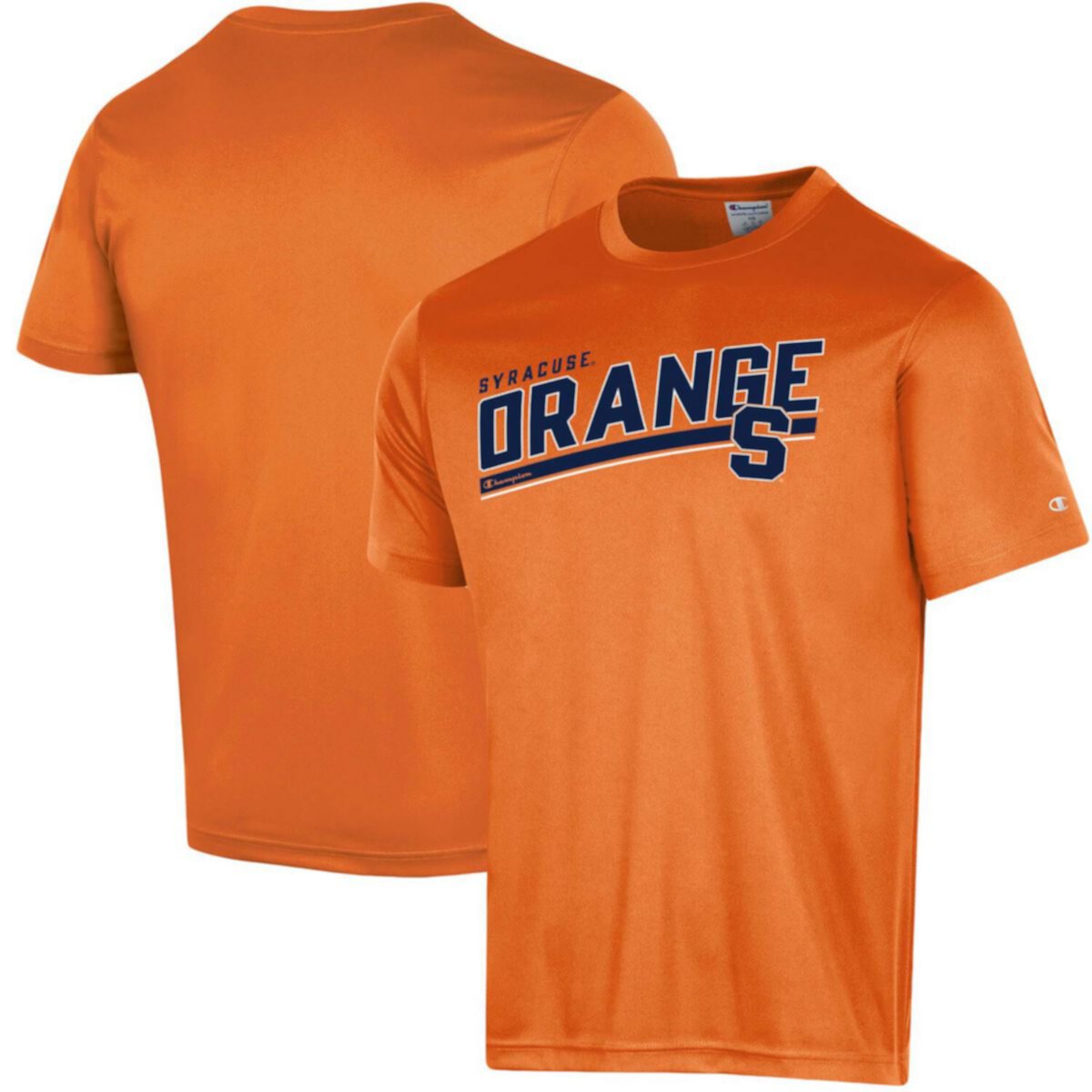 Мужская футболка Champion® Orange Syracuse Orange Mascot Impact Champion