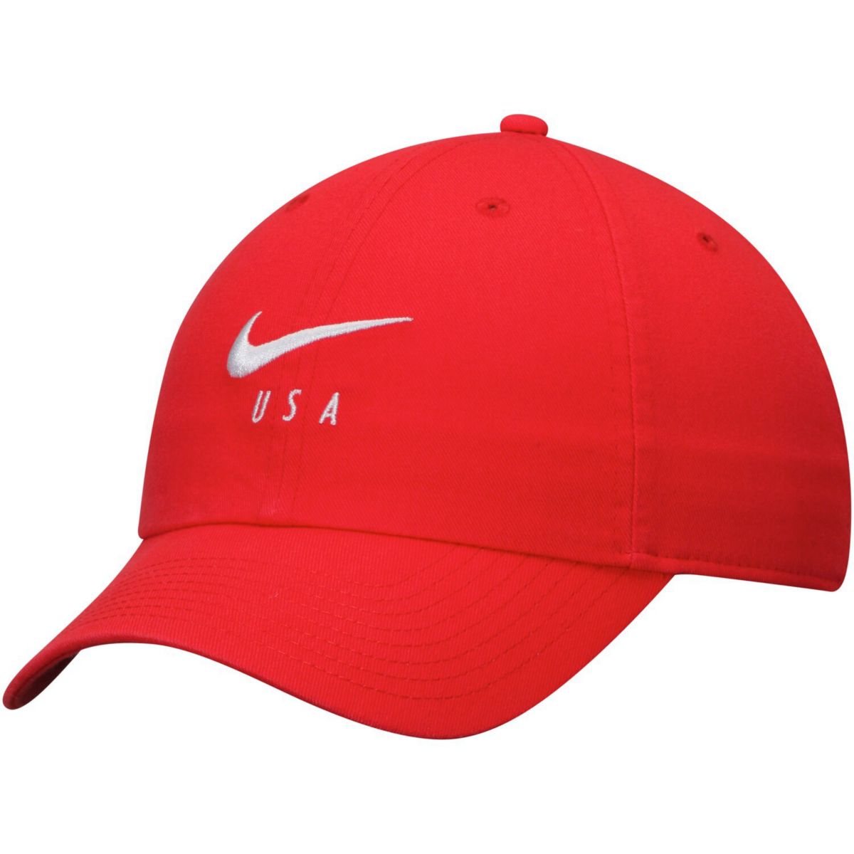 USWNT Nike Adjustable Dad Hat - Red Nike