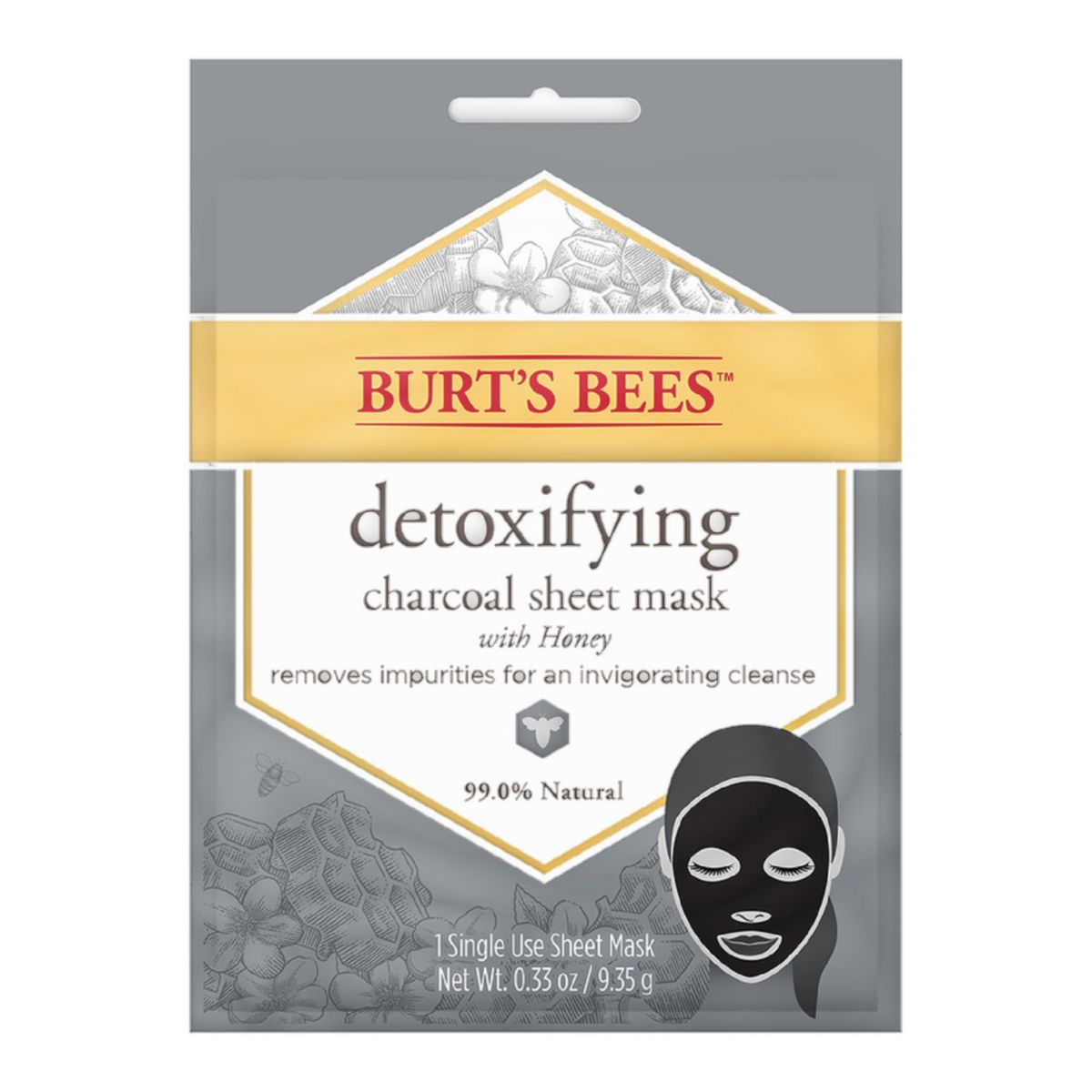 Детоксифицирующая маска с углем Burt's Bees BURT'S BEES