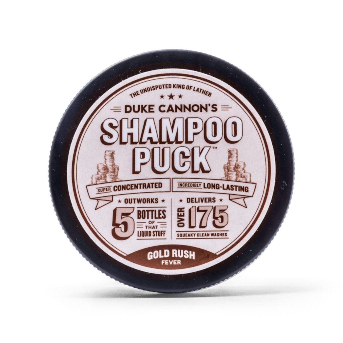Duke Cannon Supply Co. Shampoo Puck - Gold Rush Fever DUKE CANNON