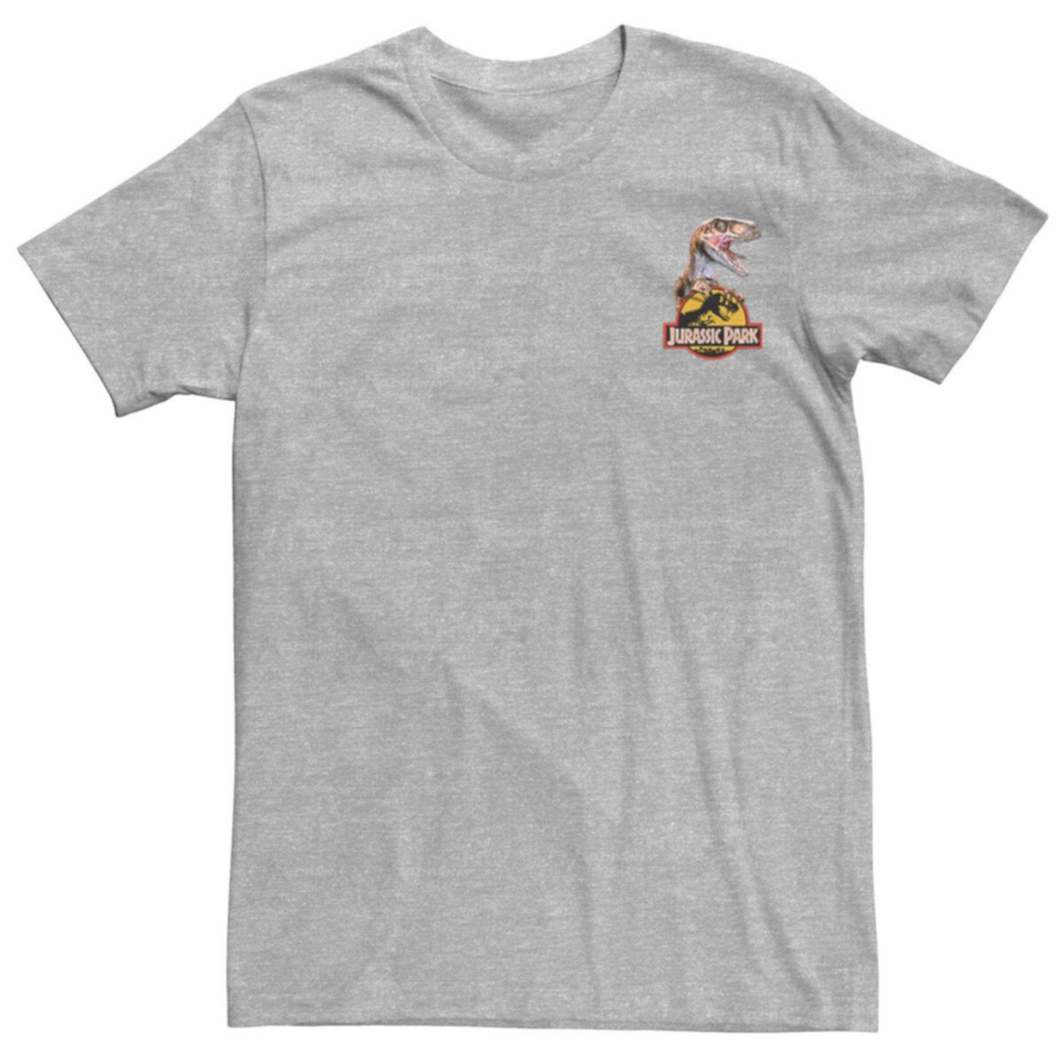 Мужская футболка Jurassic Park Raptor Hold с карманами и логотипом Jurassic Park