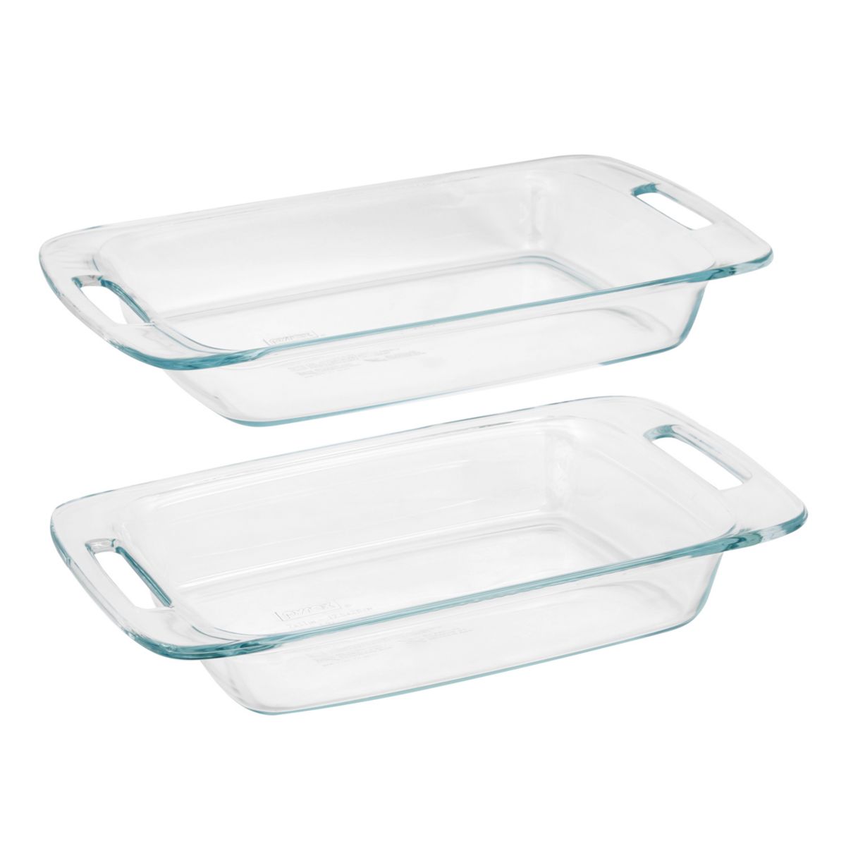 Pyrex Easy Grab, 2 шт. Набор стеклянных форм для выпечки Pyrex