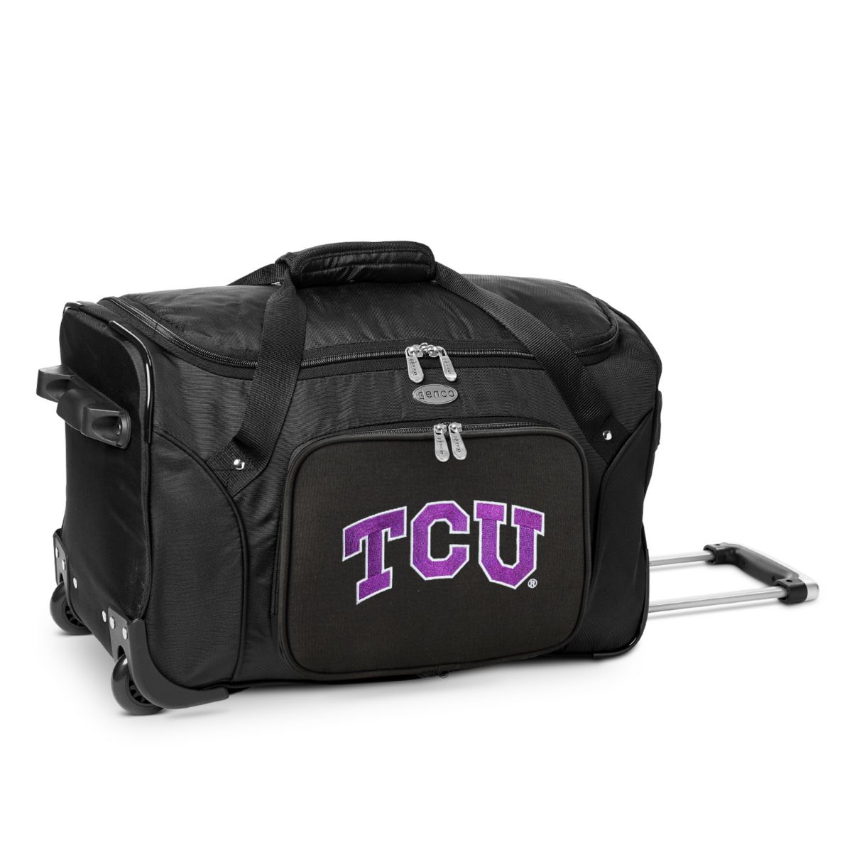 Спортивная сумка Denco TCU Horned Frogs на колесиках диаметром 22 дюйма Denco