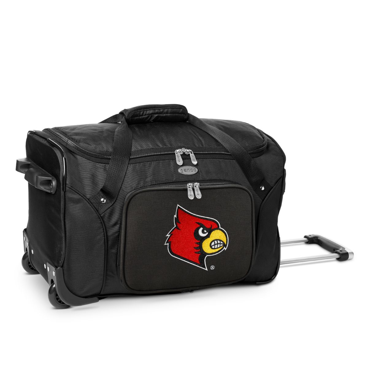 Сумка дорожная Denco Louisville Cardinals 22 дюйма на колесах Denco