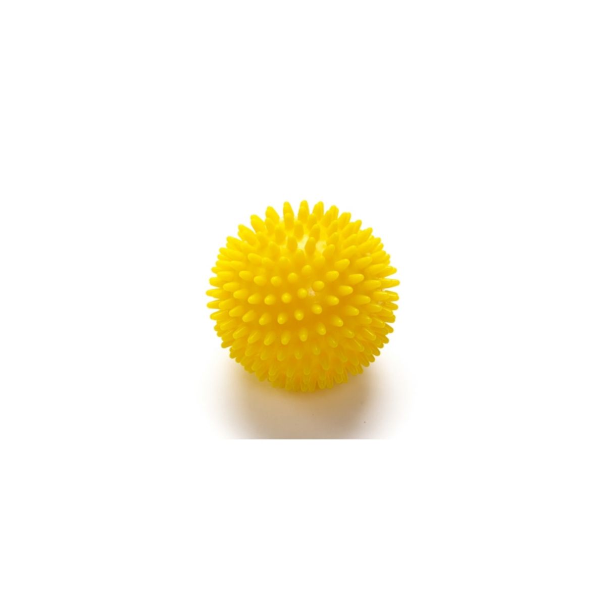 Мяч для массажа глубоких тканей с шипами, желтый HWR
