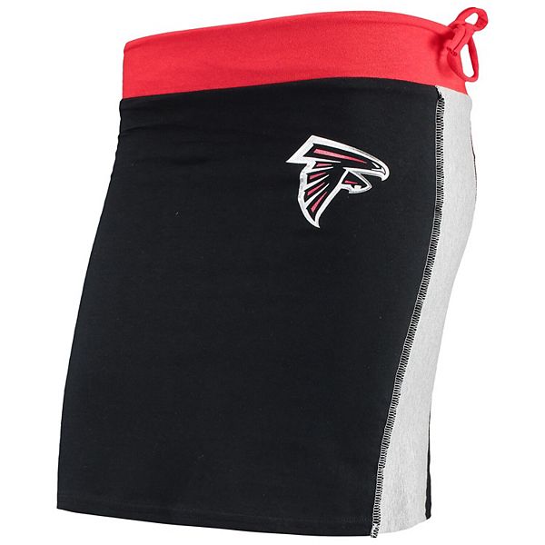 Женская черная короткая юбка Refried Apparel с логотипом Atlanta Falcons Refried Apparel