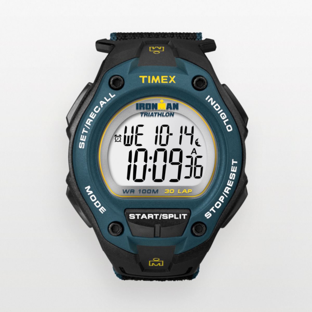 Мужские часы Timex® Ironman Triathlon с цифровым хронографом, 30 кругов - T5K413KZ Timex
