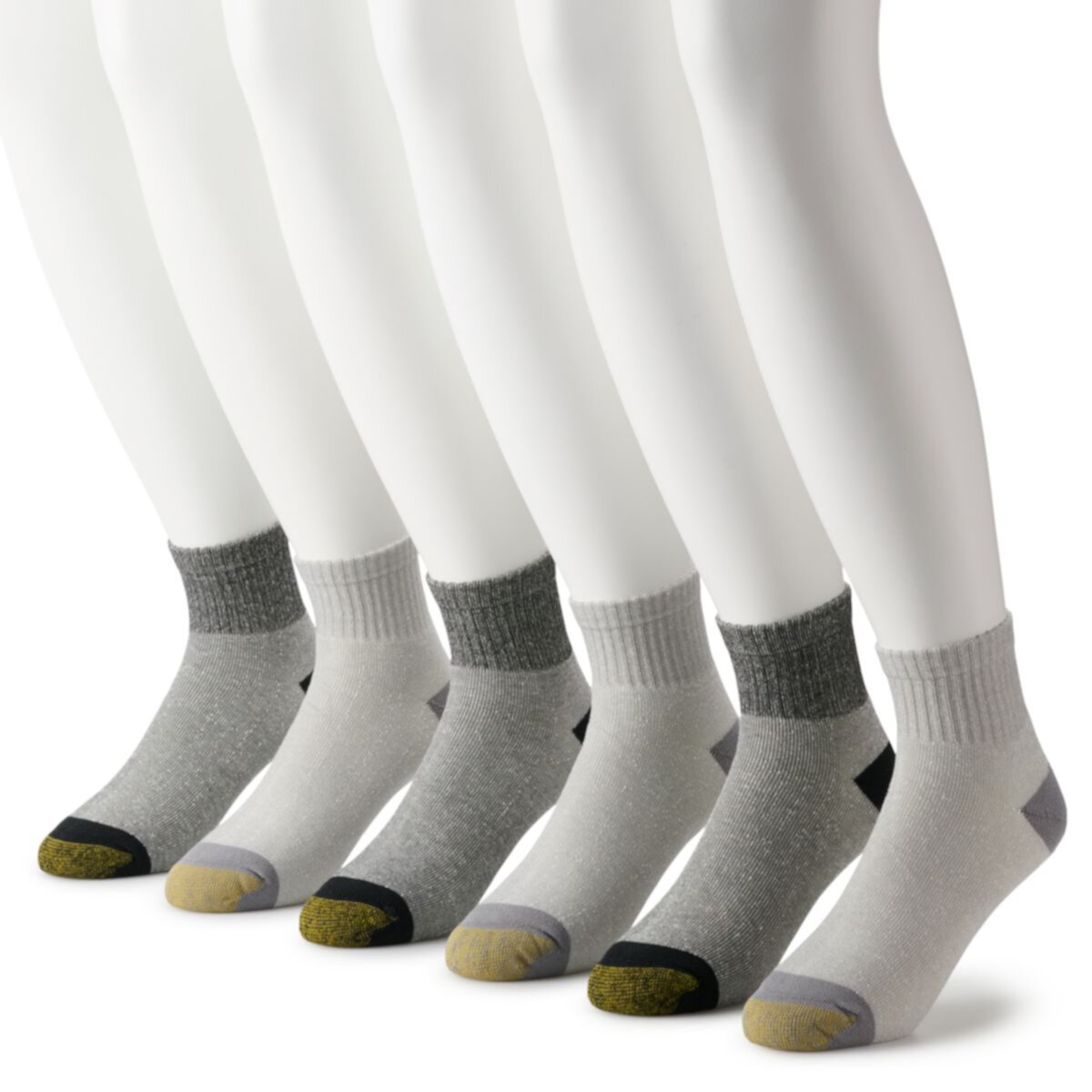 Мужские носки GOLDTOE® для прогулок на открытом воздухе, 6 пар GOLDTOE
