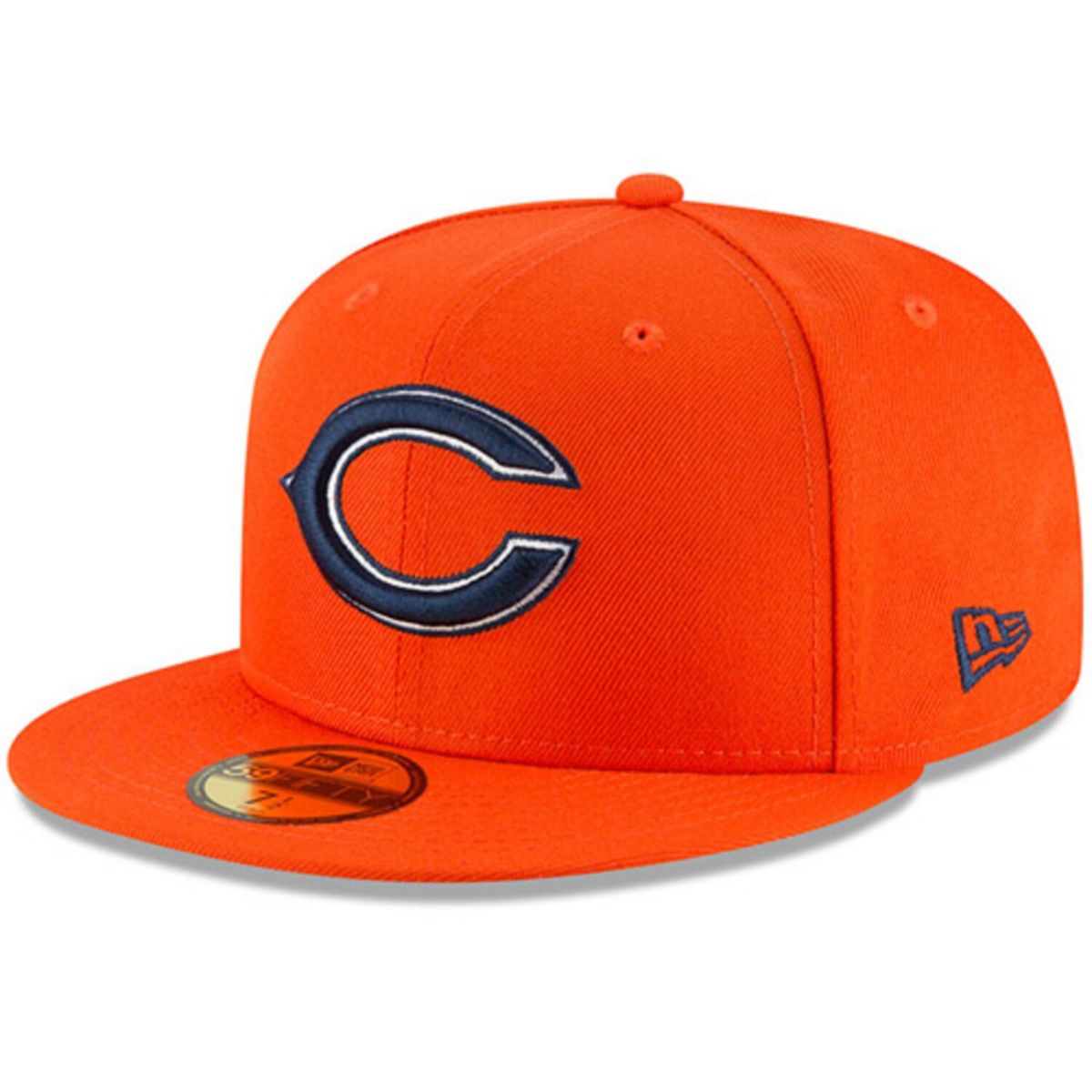 Мужская шляпа New Era Orange Chicago Bears Omaha 59FIFTY New Era