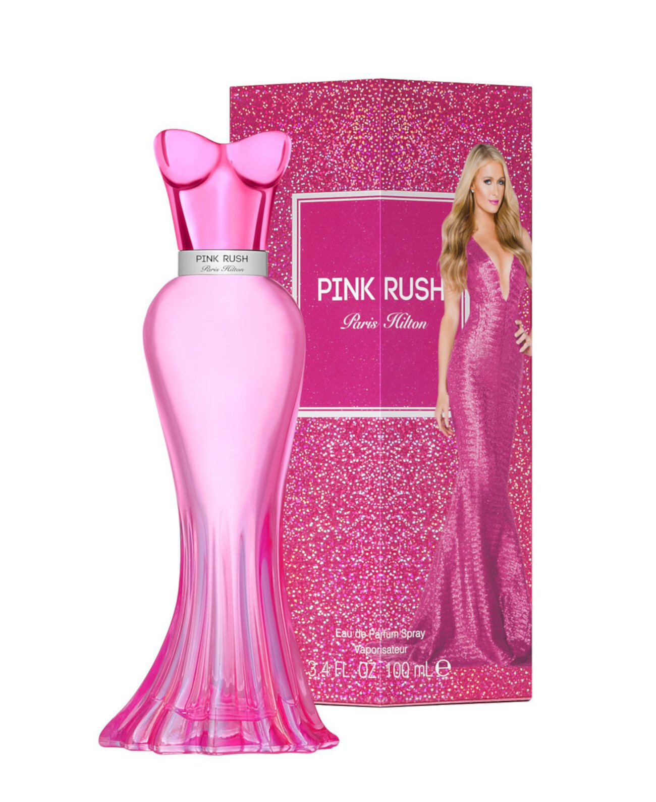 Женская парфюмерная вода Pink Rush Eau De Parfum, 3,4 эт. Унция Paris Hilton