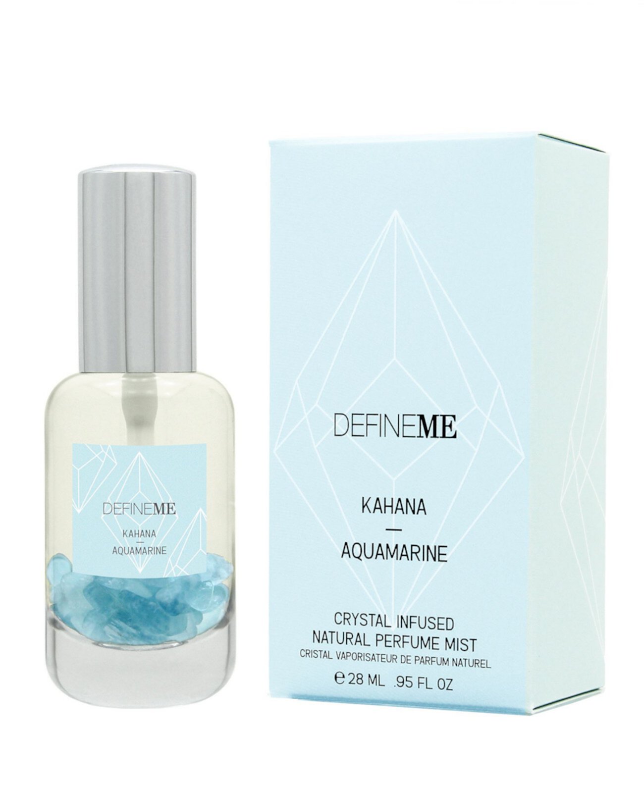 Женский парфюмерный спрей Kahana с кристаллами, 0,95 жидких унций DefineMe