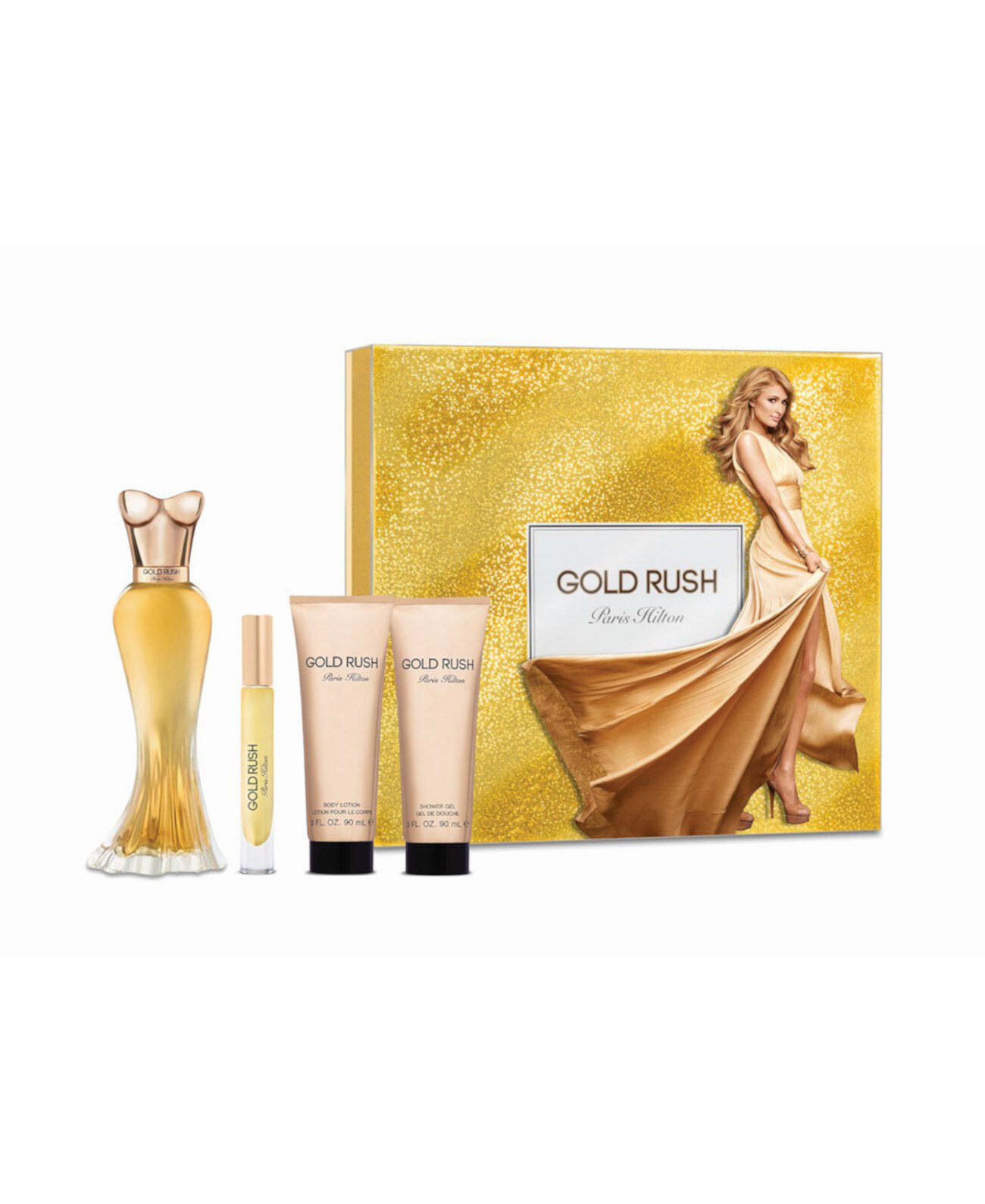 Подарочный набор для женщин "Золотая лихорадка", 9,6 эт. Унция Paris Hilton