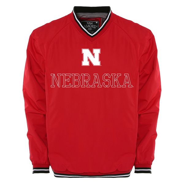 Мужская Футболка Franchise Club Nebraska Cornhuskers Trainer Windshell Pullover Franchise Club