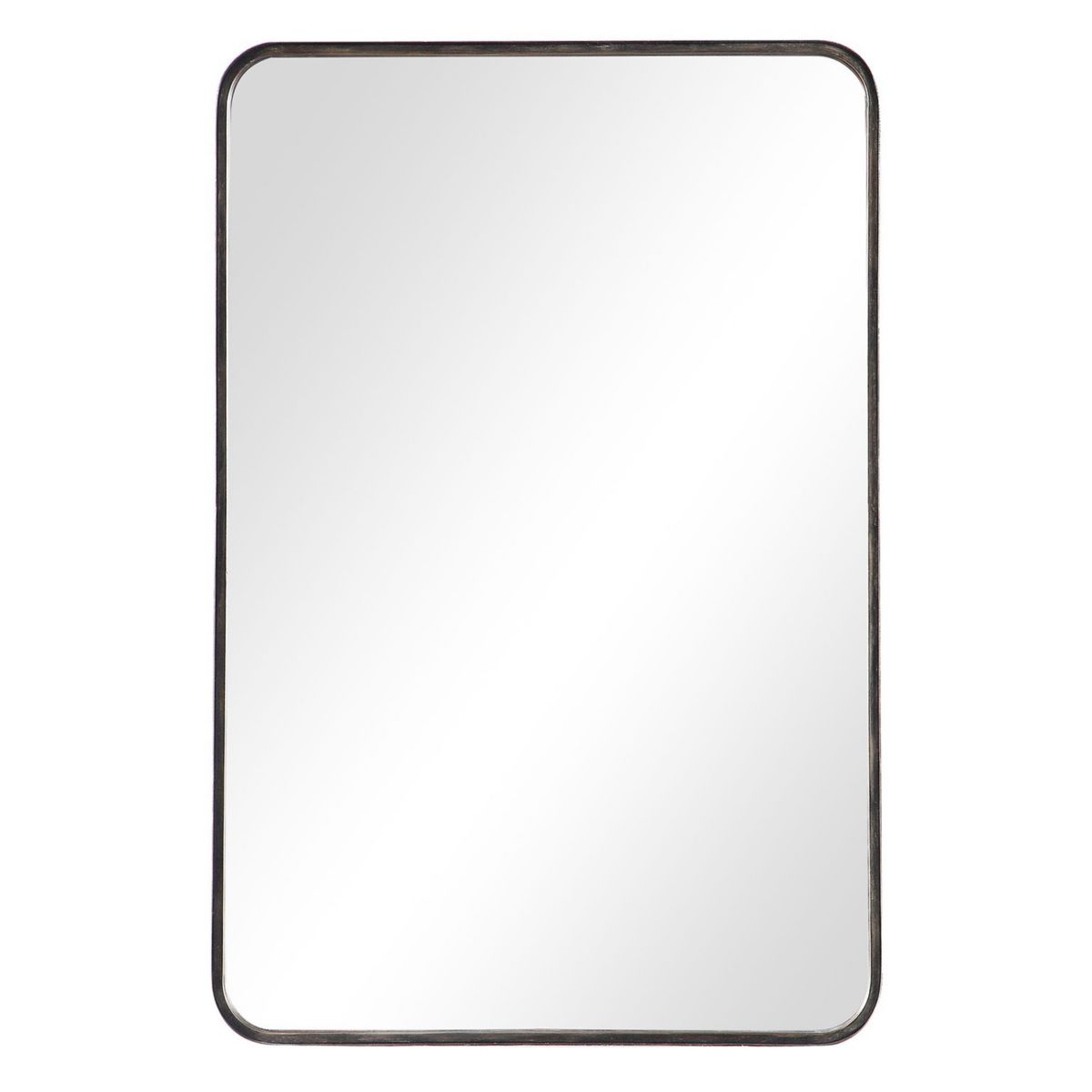 The Rounded Corners Frame Wall Mirror Unbranded