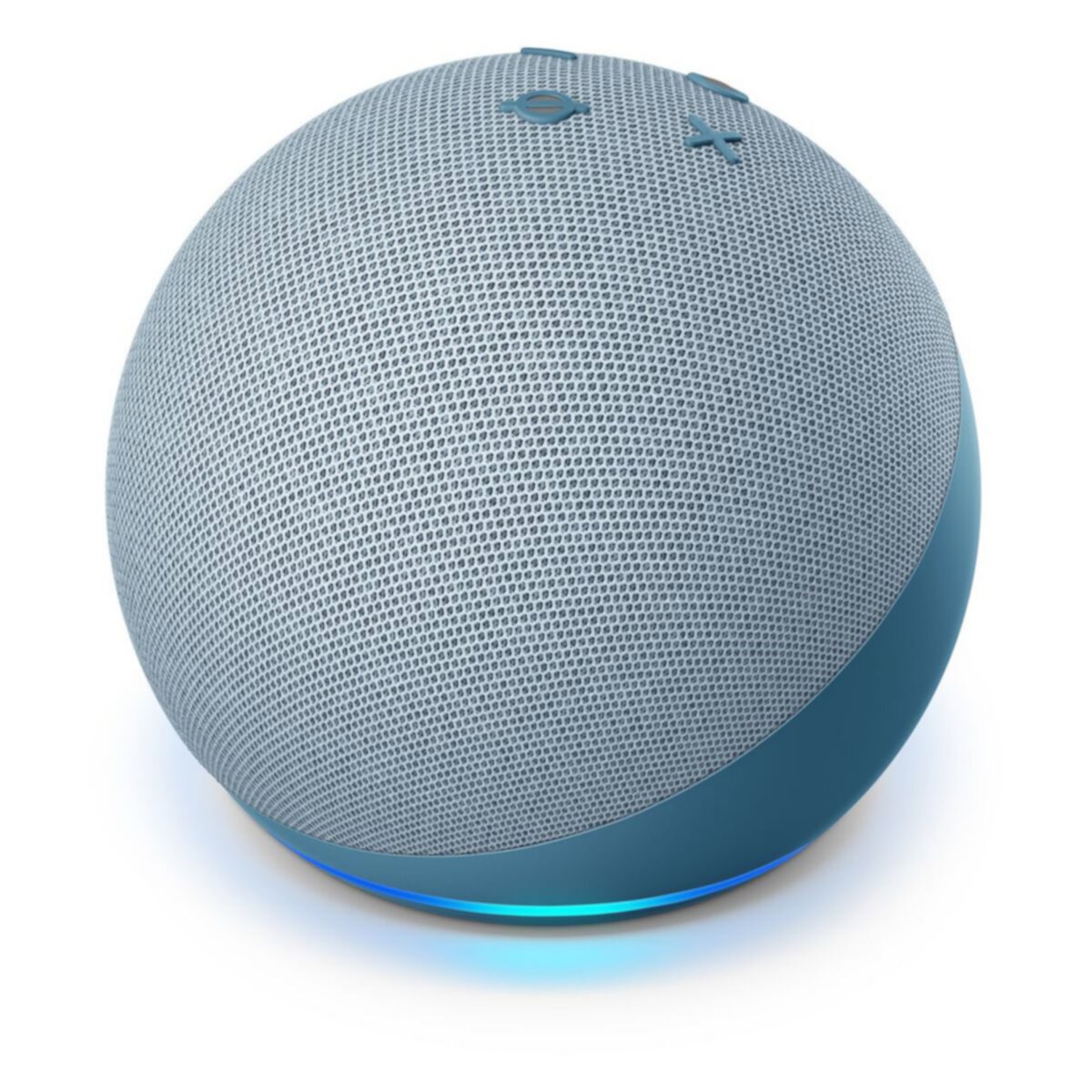 Абсолютно новая умная колонка Amazon Echo Dot (4-го поколения) с часами и Alexa Amazon