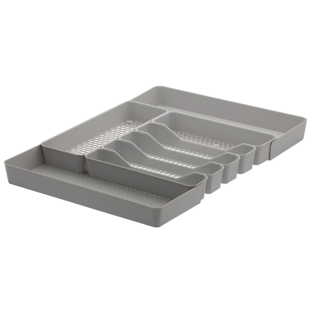 Tovolo Spectrum Diversified Hexa 6-Section Expandable Silverware Storage & Organizer Tray Tovolo