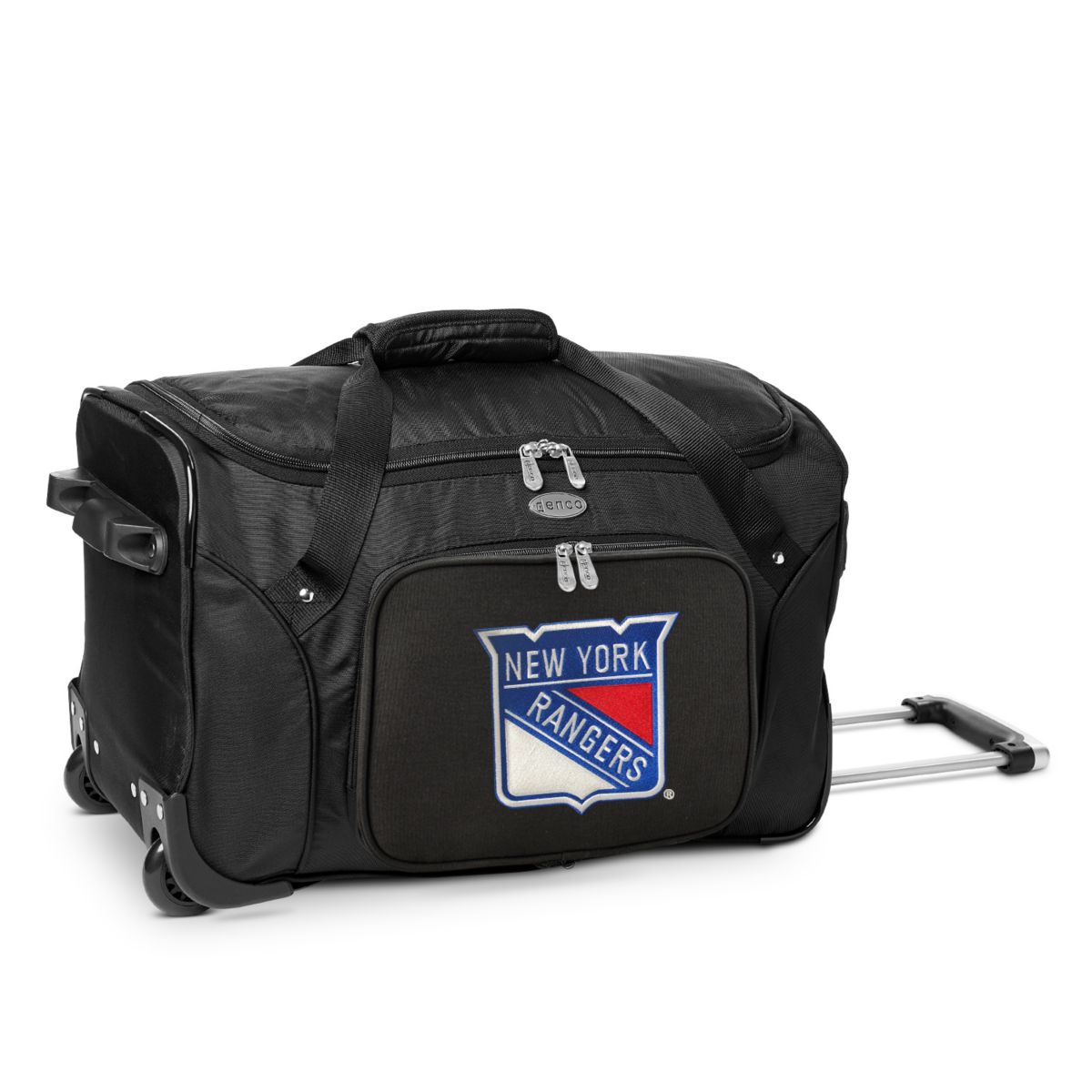 Дорожная сумка Denco New York Rangers 22 дюйма на колесах Denco