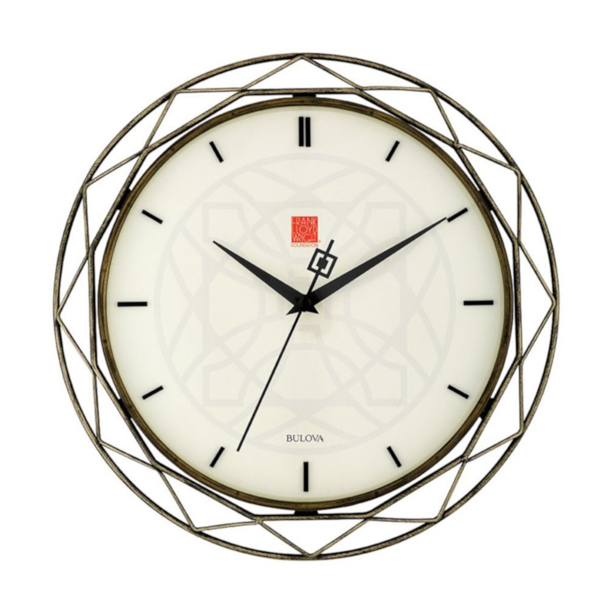 Часы 14 см. Bulova Frank Lloyd Wright часы. Часы Bulova c8671297. Часы настенные Булова. Bulova c860929.