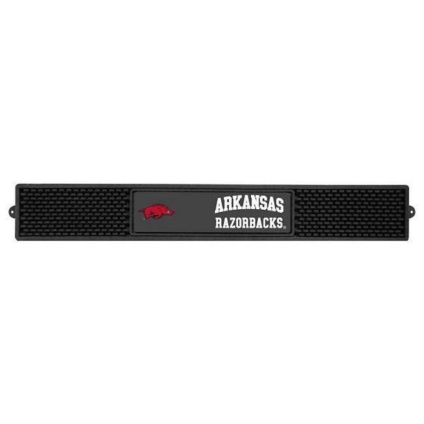 Барный коврик с логотипом Arkansas Razorbacks, глубина 1/4 дюйма, размер 3,5 x 24 дюйма Fanmats