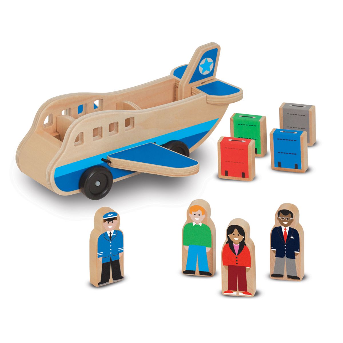 Деревянный игровой набор с самолетиком Melissa & Doug Melissa & Doug