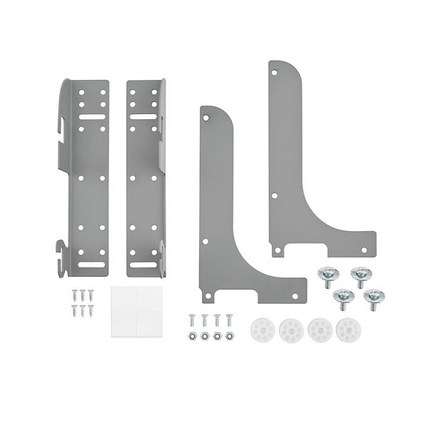 Rev-A-Shelf 5WB-DMKIT Комплект дверного крепления для выдвижных проволочных корзин кухонного шкафа Rev-A-Shelf